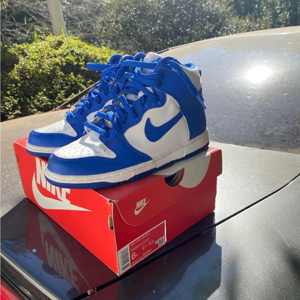 Nike dunk high royal
